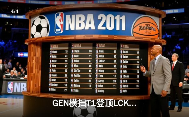 GEN横扫T1登顶LCK，Chovy沙皇绝命推助队卫冕 - 4